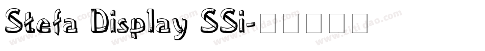 Stefa Display SSi字体转换